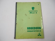 Hagedorn wisent sammelroder gebraucht kaufen  Merseburg