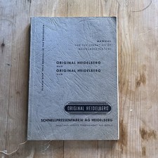 C1950 manual operation for sale  UK