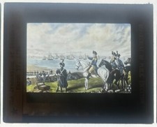LANTERNA VINTAGE SLIDE "A Evacuação de Boston 17 de Março de 1786" 3,25X4IN comprar usado  Enviando para Brazil
