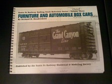 Furniture and Automobile Box Cars, 1887-1997 (Santa Fe Rolling St segunda mano  Embacar hacia Mexico