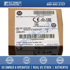 Módulo de entrada Allen Bradley 2080-IF2 Micro800, 2 canais, novo lacrado comprar usado  Enviando para Brazil