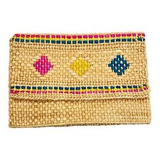 Vintage straw clutch for sale  Bryn Mawr