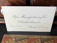 1800 pope manufacturing for sale  Wakefield