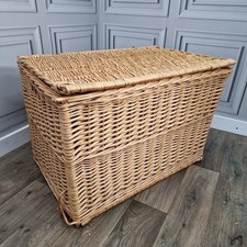 Large vintage wicker for sale  SPILSBY