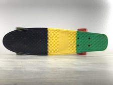 Kryptonics Skate Torpedo Rasta Cores Gradiente 22” Preto Verde Amarelo Vermelho, usado comprar usado  Enviando para Brazil
