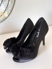 Beautiful black satin for sale  PRESCOT