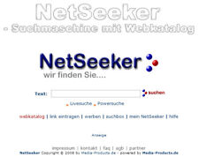 Netseeker suchmaschine webkata gebraucht kaufen  Frankfurt am Main