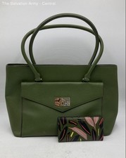 Bolsa de ombro Kate Spade New York feminina couro verde bolsos internos com carteira comprar usado  Enviando para Brazil