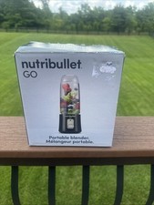 Liquidificador Nutribullet GO sem fio preto 70W leve portátil 370ml para shakes comprar usado  Enviando para Brazil