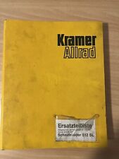 Ersatzteilliste radlader krame gebraucht kaufen  Gescher