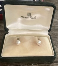 Pair mikimoto pearl for sale  Fairfax