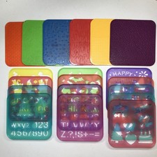 Tupperware stencils mixed for sale  Amherst
