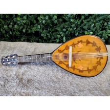 Caixa de música bandolim vintage lembrança MCM miniatura decoração de instrumento musical comprar usado  Enviando para Brazil