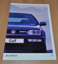 1995 Volkswagen VW Golf GTI Folheto Prospekt DE comprar usado  Enviando para Brazil
