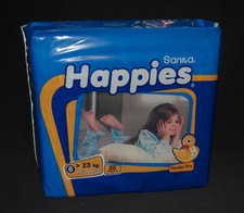 Fraldas para bebês 2011 Happies tamanho super grande 6 crianças mais velhas fraldas seladas comprar usado  Enviando para Brazil
