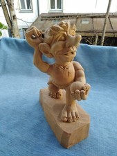 Holzfigur troll pokal gebraucht kaufen  München