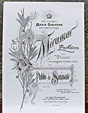Pablo sarasate miramar for sale  YORK
