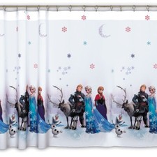 Nowa Firanka Frozen Net Voile 225 cm szeroka x 150 cm wysoka wykończona tunelem  na sprzedaż  PL