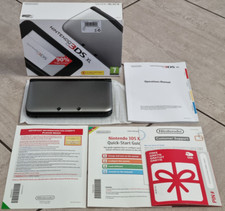 Console portátil Nintendo 3DS XL prata e preto na caixa excelente estado de colecionador comprar usado  Enviando para Brazil