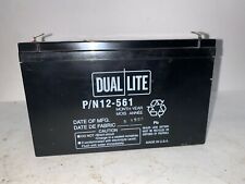 BATERÍA DUAL LITE, 12-561, 6 VOLTIOS, 7 AH, 6"" X 4"" X 1-1/2"" DIMENSIONES OAL segunda mano  Embacar hacia Argentina