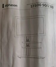 Alphason cantilever stand for sale  NEW MALDEN