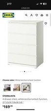 Ikea storklinta drawer for sale  Madison