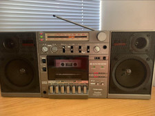 Sistema estéreo portátil Toshiba BoomBox S-70 com conectividade de alto-falantes de rádio CD comprar usado  Enviando para Brazil