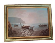Marina dipinto olio usato  Roma