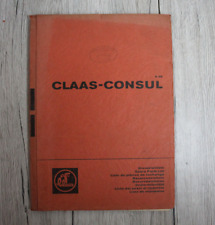 Oryginalna lista części zamiennych Claas kombajn Consul, używany na sprzedaż Oryginalna lista części zamiennych Claas kombajn Consul, używany na sprzedaż  Wysyłka do Poland