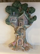 Arte de parede vintage feita à mão para casa na árvore de concreto, oca sonolenta, muito rara!  comprar usado  Enviando para Brazil