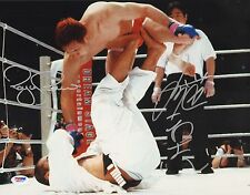 Foto assinada por Kazushi Sakuraba Royce Gracie 11x14 PSA/DNA CERTIFICADO DE AUTENTICIDADE Orgulho UFC Imagem 1 comprar usado  Enviando para Brazil