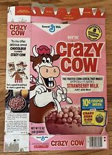 1977 General Mills Crazy Cow caixa de cereais, usado comprar usado  Enviando para Brazil