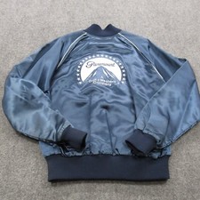 Usado, Jaqueta Paramount Masculina Antiga Grande Filme Azul Filme Bombardeiro Nylon Track Crew Union Anos 80 comprar usado  Enviando para Brazil