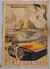 Reklame werbung mercedes gebraucht kaufen  Schönheide