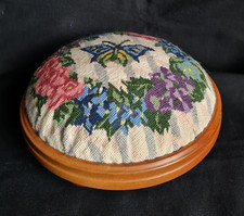 Small wooden needlepoint for sale  LONDON