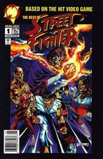 Capa de banca The Best of Street Fighter #1 (1994) Malibu comprar usado  Enviando para Brazil