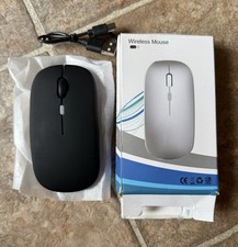 Usado, Mouse sem fio LED preto fosco comprar usado  Enviando para Brazil