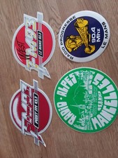 Lot anciens autocollants d'occasion  Le Grand-Pressigny