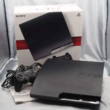 Sistema de console PS3 carvão preto na caixa CECH-2000A 120GB Sony testado funcionando comprar usado  Enviando para Brazil