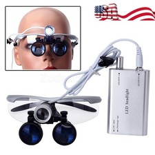 Mayaje de 3.5x Aumento de la lupa dental lupa dental luz delantero liderazgo LED comprar usado  Enviando para Brazil