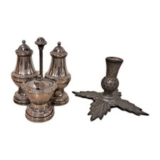 Ianthe condiment set for sale  MANNINGTREE