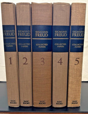 Sigmund Freud Collected Papers 1959 Set 1st American Edition Vol 1-5 HC Books comprar usado  Enviando para Brazil