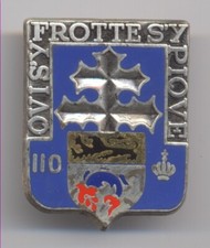 Insigne 110 régiment d'occasion  Arcis-sur-Aube