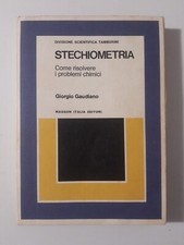 Stechiometria giorgio gaudiano usato  Reggio Emilia