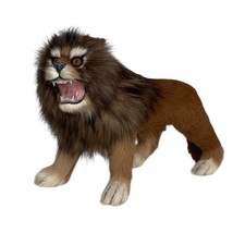 Fierce lion figure for sale  Edmond