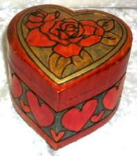 Vintage carved red for sale  Archbald