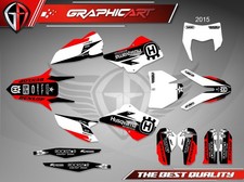 Kit gráfico Husqvarna TC 250 2015 kit de decalques adesivos 100% personalizado-Montalvo comprar usado  Enviando para Brazil