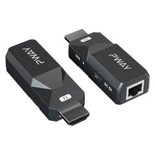 Extensor PWAY HDMI 165 pés áudio vídeo 1080P sobre Cat5 Cat6 cabo Ethernet transmi comprar usado  Enviando para Brazil