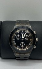 Relógio masculino Swatch Swiss Irony 41mm caixa transparente cronógrafo aço inoxidável comprar usado  Enviando para Brazil
