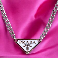 White prada necklace for sale  Thousand Oaks